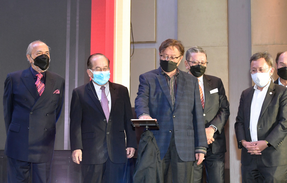 Sarawak Chief Minister Tan Sri Abang Johari Openg at the launch of the Special Project for Gabungan Parti Sarawak (GPS) assemblymen in Kuching, February 16, 2022. u00e2u20acu201d Bernama pic 