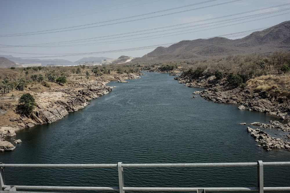 The river Nile flows from the Grand Ethiopian Renaissance Dam (GERD) in Guba, Ethiopia, on February 19, 2022. u00e2u20acu201d AFP pic