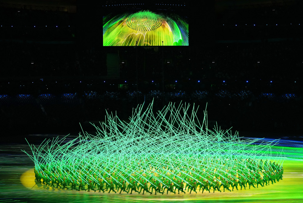 Performers during the opening ceremony of the Beijing Winter Olympics at the National Stadium, Beijing, China, February 4, 2022. u00e2u20acu201d Reuters pic 