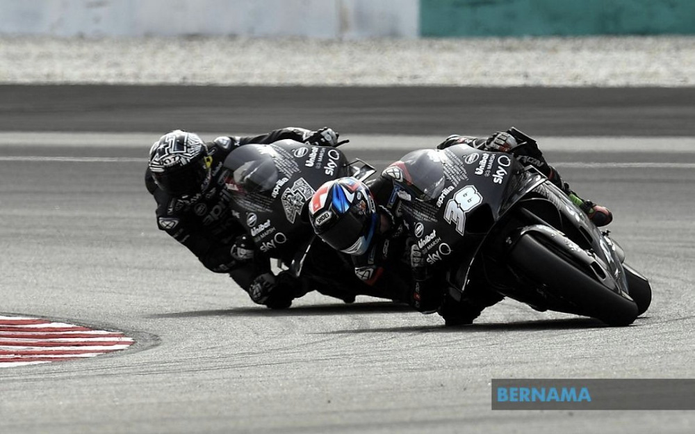 Aprilla Racing MotoGP rider Aleix Espargaro apologised to the Malaysian government after the Spaniard allegedly breached the sports bubble protocol of the 2022 Winter Test. u00e2u20acu201d Picture via Twitter/Bernama