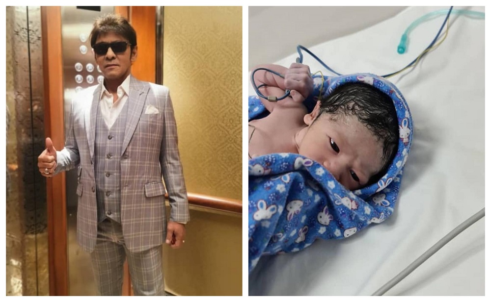 Jamal and his wife welcomed baby Iskandar Rayyan Yamani yesterday. u00e2u20acu2022 Pictures via Instagram/Jamal Abdillah