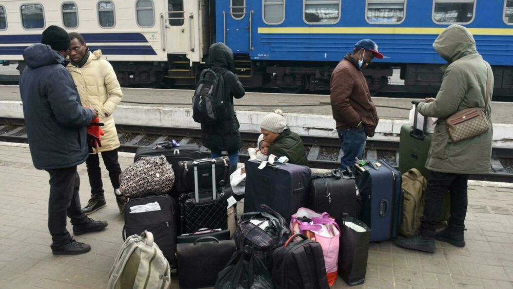 The United Nations says Russiau00e2u20acu2122s invasion of Ukraine has forced almost 150,000 people to flee to neighbouring countries. u00e2u20acu201d AFP pic