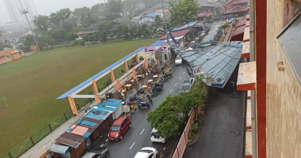 State Environment and Welfare Committee chairman Phee Boon Poh said the Malaysian Civil Defence Force Penang team reported that trees were uprooted along Jalan Zainal Abidin, the road to Bukit Bendera and Jalan Tengku. u00e2u20acu2022 Picture from social media