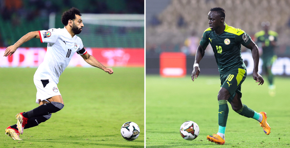 Egyptu00e2u20acu2122s forward Mohamed Salah in Garoua January 15, 2022; and Senegalu00e2u20acu2122s forward Sadio Mane in Yaounde February 2, 2022. u00e2u20acu201d AFP pic 
