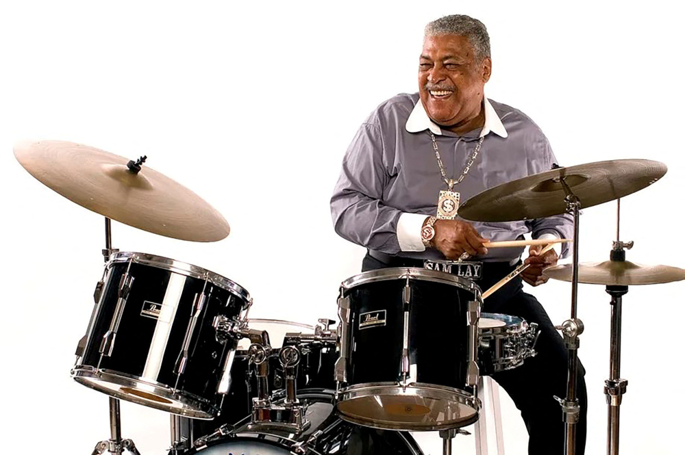 Drummer Sam Lay, who was inducted to the Rock and Roll Hall of Fame in 2015 with the Paul Butterfield Blues Band, is seen in an undated photograph. u00e2u20acu201d Alligator Records handout pic via Reutersnn