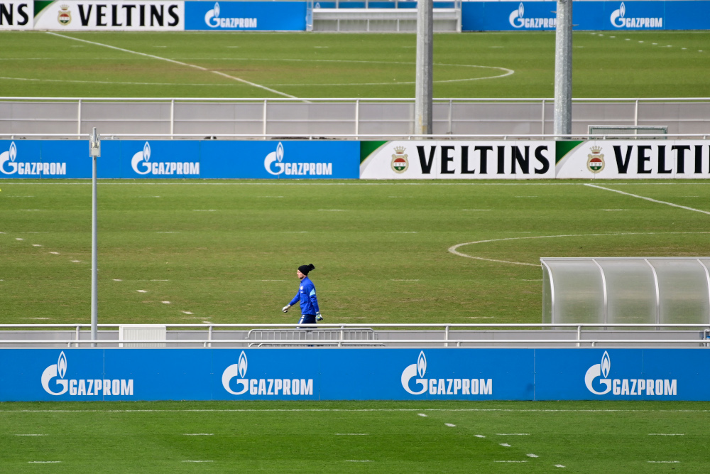 Schalke 04 announced February 28, 2022 they ended prematurely their partnership with Russian gas provider Gazprom amid the ongoing crisis in the Ukraine. u00e2u20acu201d AFP pic 
