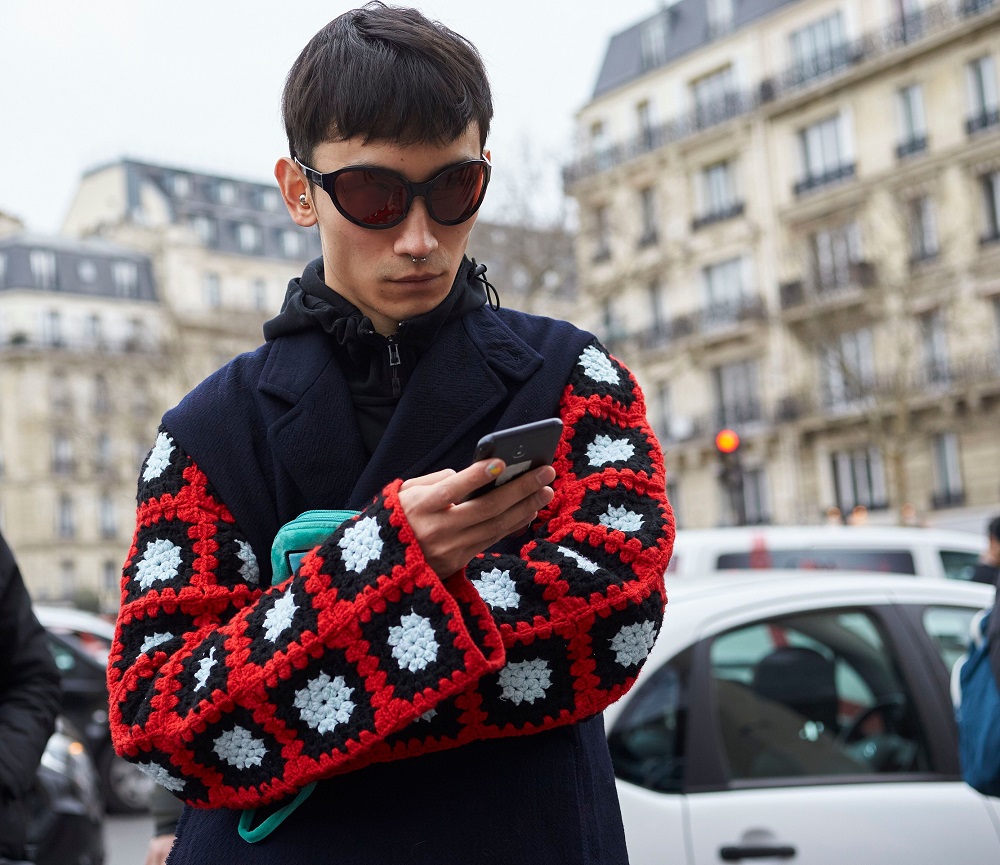 Fashion fans are all turning to crochet, it seems, even at Paris Fashion Week. u00e2u20acu2022 Shutterstock pic