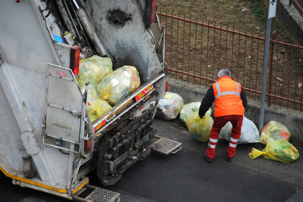 To encourage city dwellers to throw away less, some cities tax  residents according to the amount of waste they produce. u00e2u20acu201d degetzica/Shutterstock pic via ETX Studio