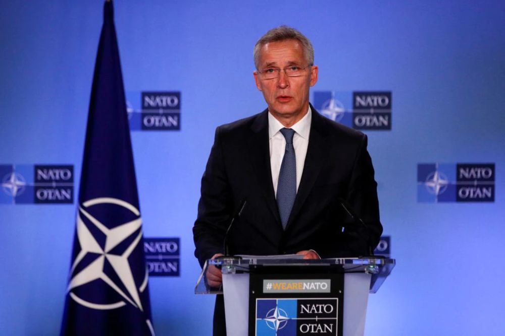 Nato Secretary General Jens Stoltenberg attends a joint news conference with North Macedonian Prime Minister Dimitar Kovacevski in Brussels, Belgium February 3, 2022. u00e2u20acu201d Reuters pic