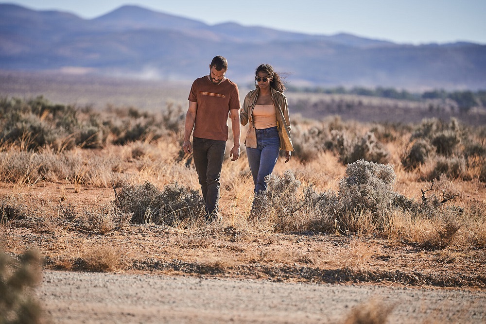 Dornan and Brune-Franklin spoke about filming in the outback with flies and sandstorms. ― Picture courtesy of BBC Studios