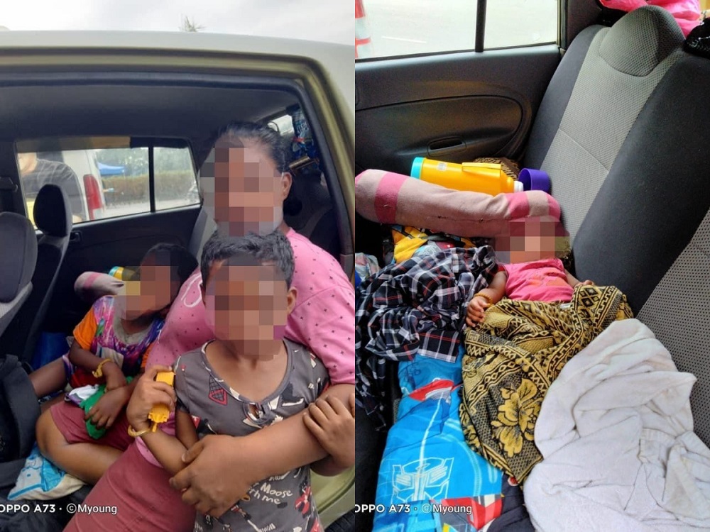 Uncle Kentang is looking for a new home to rent for a homeless family of five who have been living in their car for the last one month. u00e2u20acu2022 Picture courtesy of Facebook/Kuan Chee Heng 