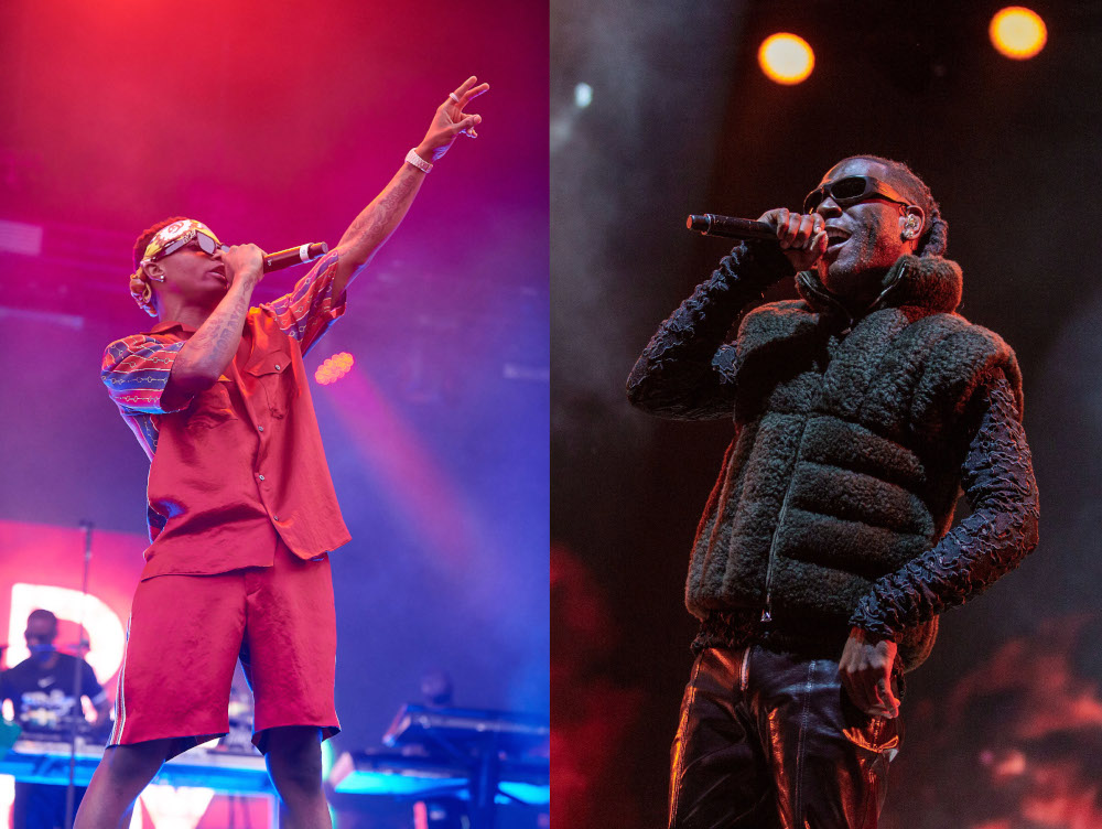 Things have changed in recent years, as evidenced by the huge popularity of Afrobeat and singers like Burna Boy (right), Wizkid and Aya Nakamura. u00e2u20acu201d Picture by Daniel DeSlover/Karyn Louise/Shutterstock via ETX Studio 