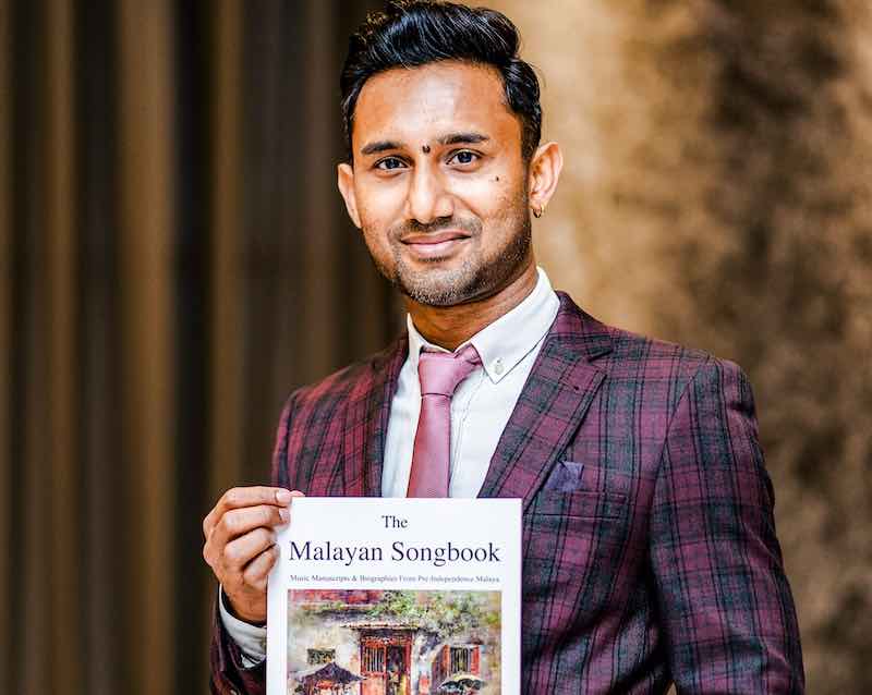 Ganesh said that arranging the selected Malay songs inspired him to research more about scores from Malaya's golden age of music. u00e2u20acu201d Picture via Ushera Yusof