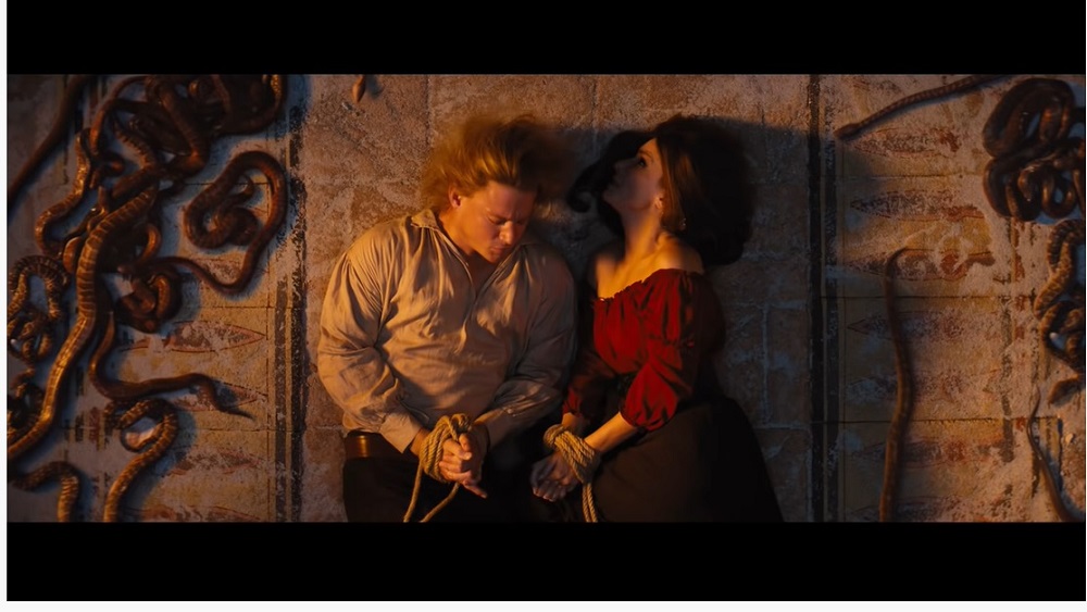Behind the star power of Sandra Bullock and Channing Tatum, u00e2u20acu02dcLost Cityu00e2u20acu2122 earned an estimated US$31 million for the Friday-through-Sunday period. u00e2u20acu201d Screen capture via YouTube/Paramount Pictures