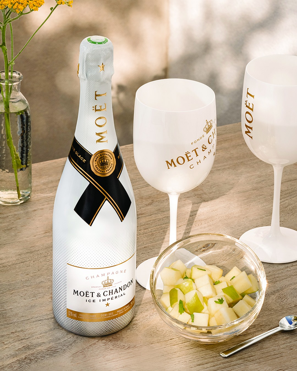 Health authorities in the Netherlands and Germany have recalled Moet & Chandon Ice Imperial champagne over concerns some bottles have been spiked with ecstasy. u00e2u20acu201d Picture via Facebook/ Mou00c3u00abt & Chandon 