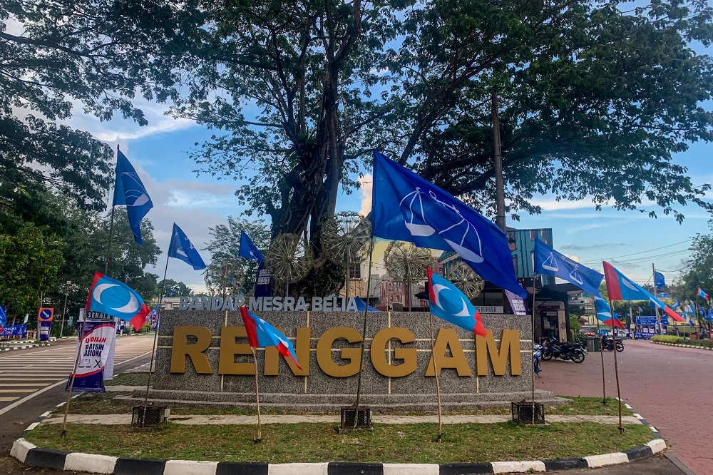 A general view of Renggam town in Johor March 8, 2022. u00e2u20acu201d Picture by Radzi Razak
