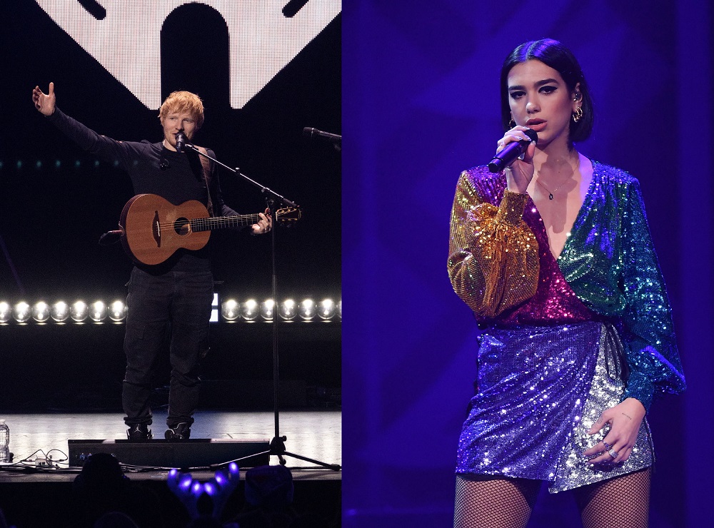 Ed Sheeran and Dua Lipa are among the artists recently involved in plagiarism cases. u00e2u20acu201d AFP pic