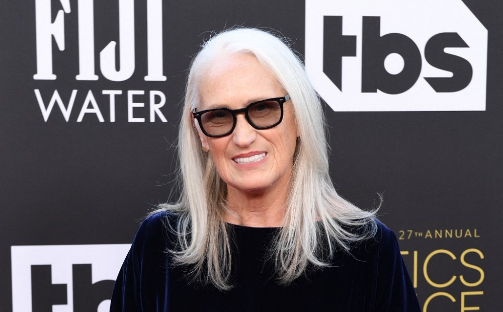 New Zealand director Jane Campion arrives for the 27th Annual Critics Choice Awards at the Fairmont Century Plaza hotel in Los Angeles March 13, 2022. u00e2u20acu201d AFP pic