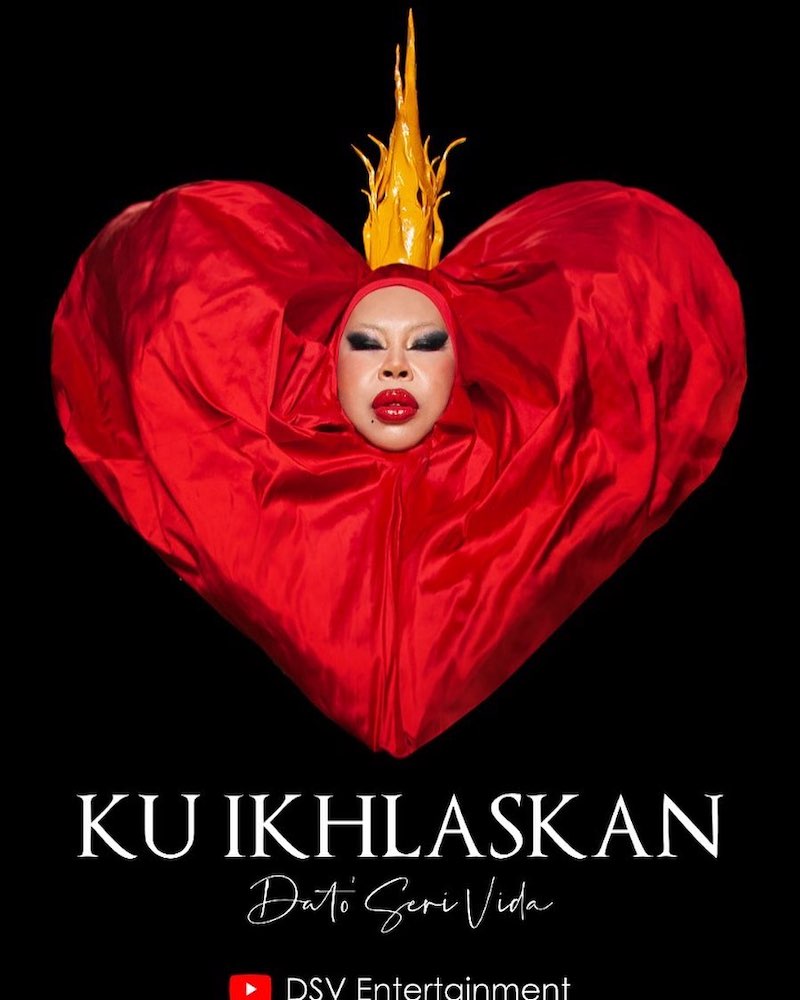 Vida spent RM400,000 for her new song 'Ku Ikhlaskan'. u00e2u20acu201d Picture courtesy of Instagram/ Dato Seri Vida