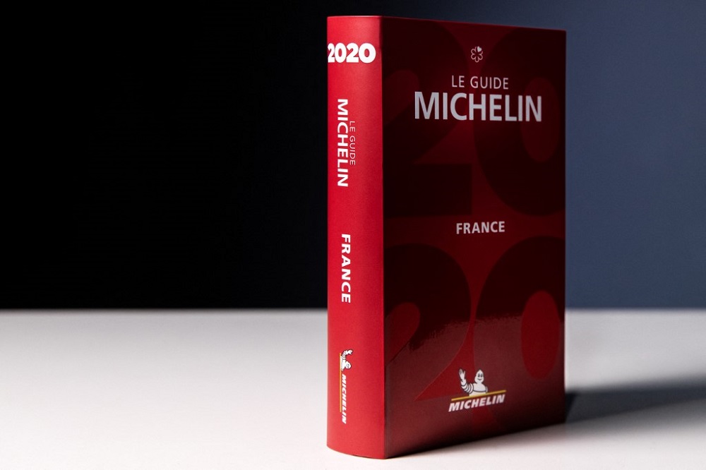This file photo taken on January 21, 2020 shows the 2020u00e2u20acu2122s Michelin Red Guide, the oldest European hotels and restaurants reference guide. u00e2u20acu201d AFP pic