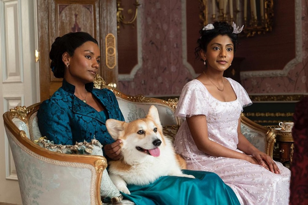 British-Indian actresses Charithra (right) and Ashley have been cast as leads this season. — Picture courtesy of Netflix