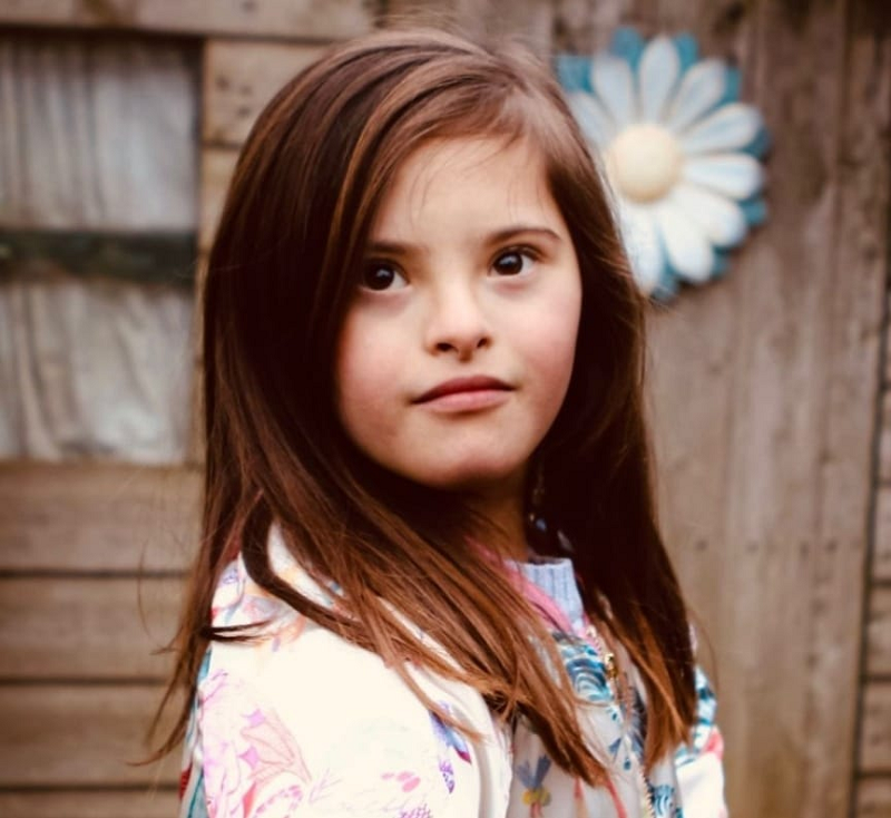 Doctors said Roni Littman might not walk or talk due to her Downu00e2u20acu2122s Syndrome but today she has become the face of Burberry. u00e2u20acu201d Picture via Instagram/ ronilittman_zebedee