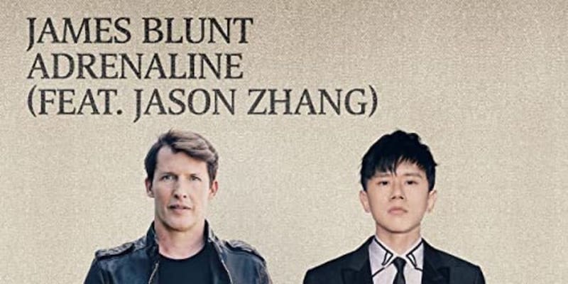 Jason Zhang features in a new version of James Bluntu00e2u20acu2122s single Adrenaline. u00e2u20acu201d Picture courtesy of Atlantic Records