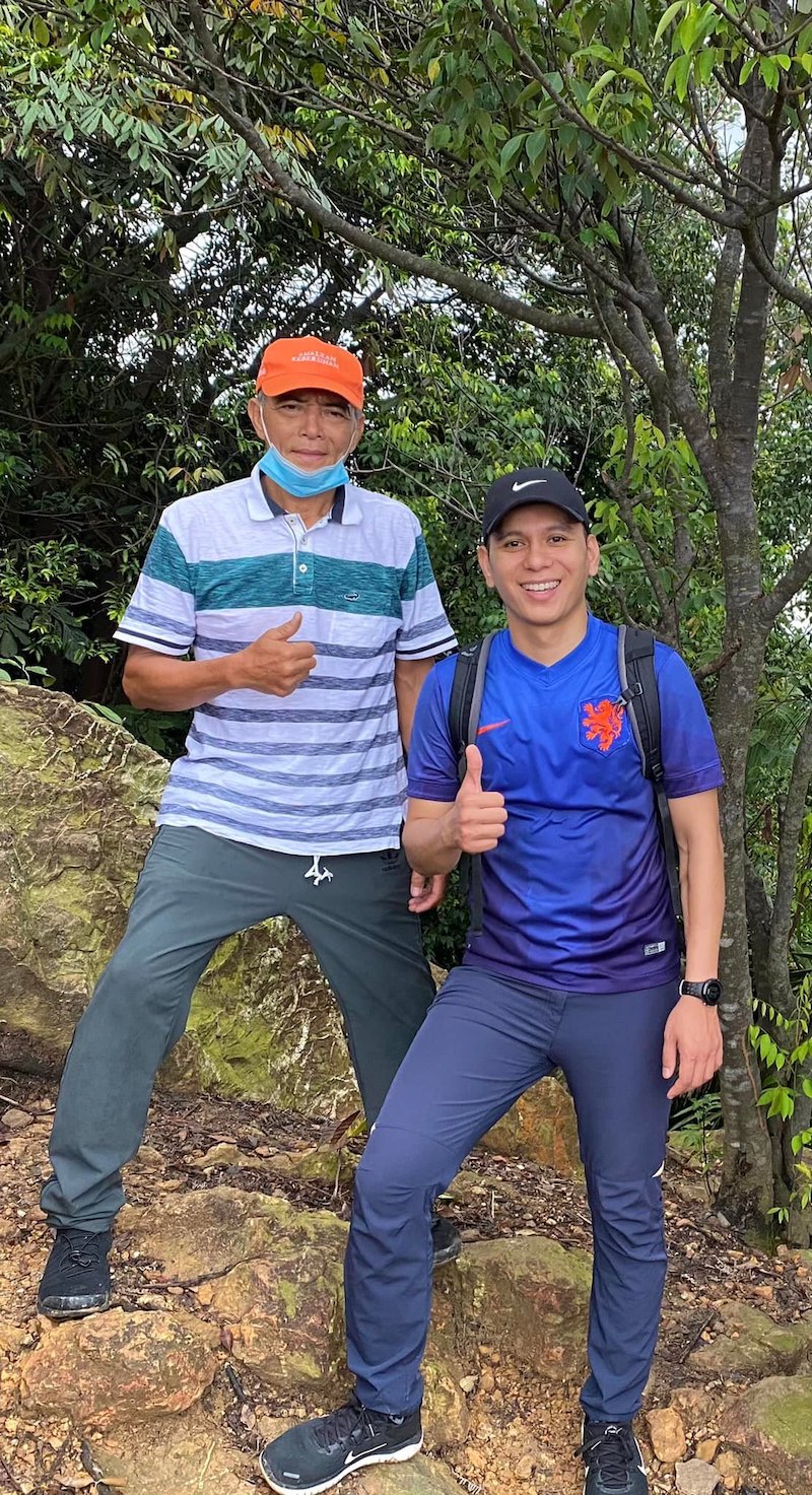 Three years after their kidney transplant, Shahrul (right) and Ahmad can now participate in normal activities again including sports. — Picture courtesy of Mohd Shahrul Ezwan Ahmad
