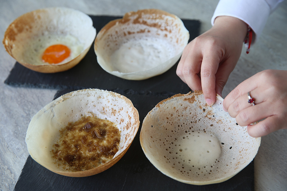 Get spoiled with a variety of 'appams' from sweet to savoury that you won't be able to stop eating.
