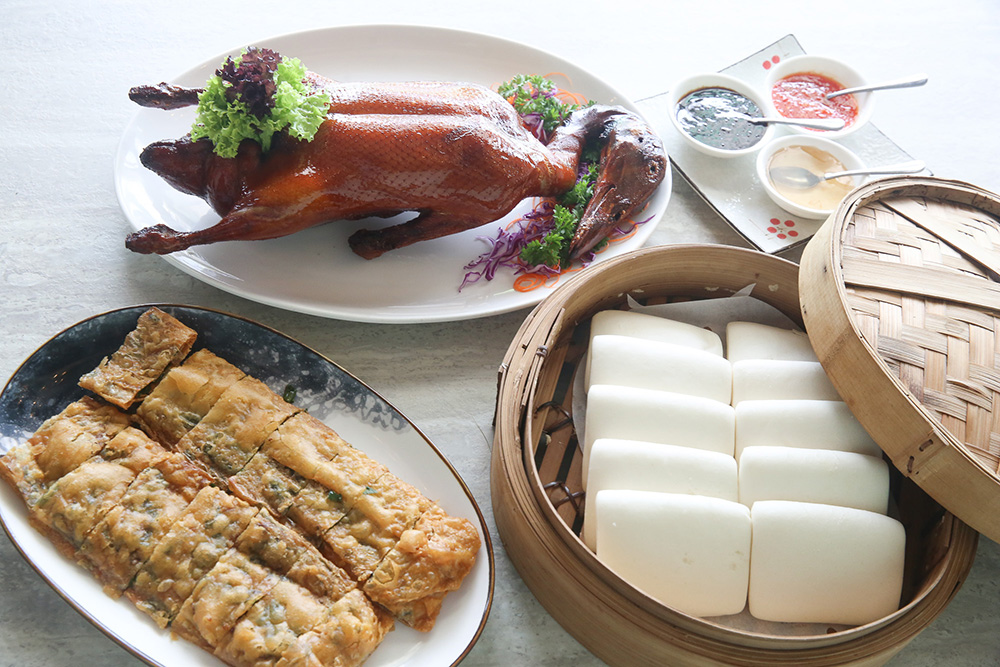 Extra Super Tanker will be offering their famous sandwich duck that features a crispy skin roasted duck.