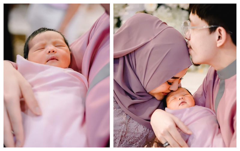 Atta and his wife Aurel are ecstatic to have welcomed their firstborn Ameena into the world and have prepared goat meat worth 222kgs. u00e2u20acu201d Picture via instagram/attahalilintarnn