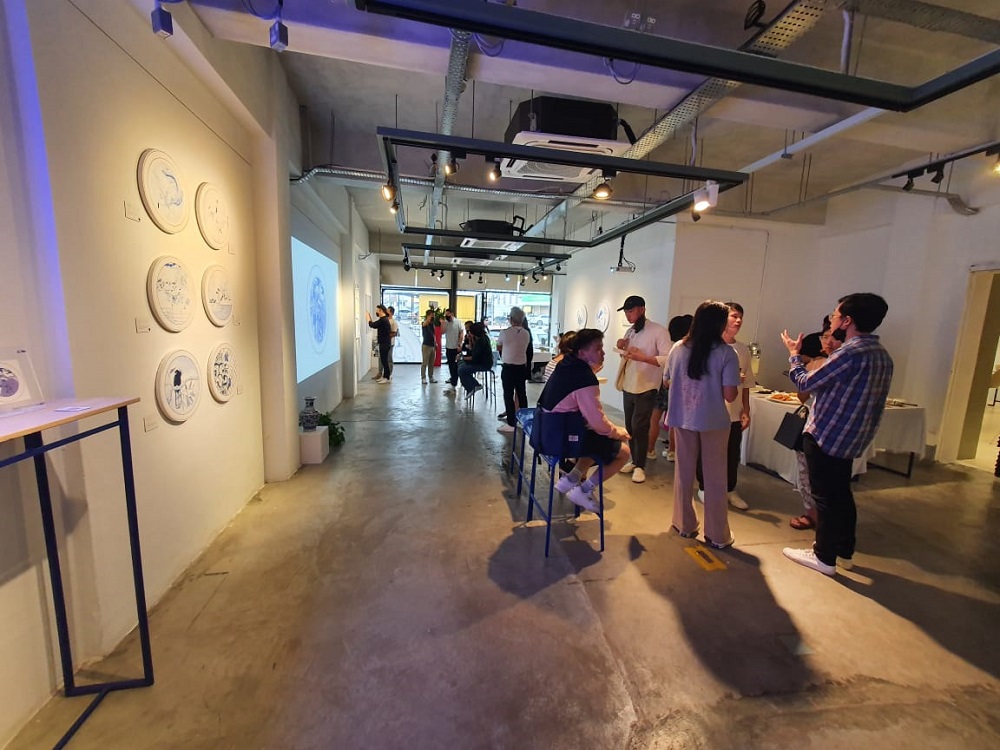 Drewfunk's exhibition at Awegallery is a departure from his usual 'Oriental funk' style. u00e2u20acu2022 Picture courtesy of Awegallery
