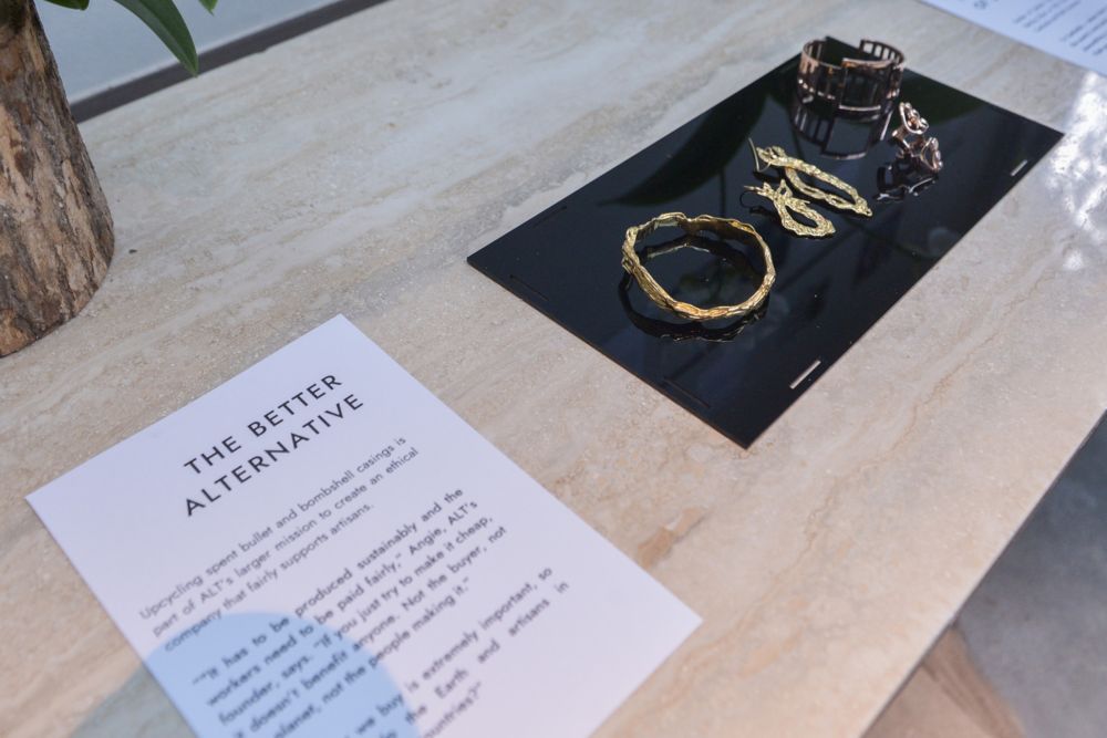 Some of the featured items at the Recrafting Stories exhibition. — Picture by Miera Zulyana