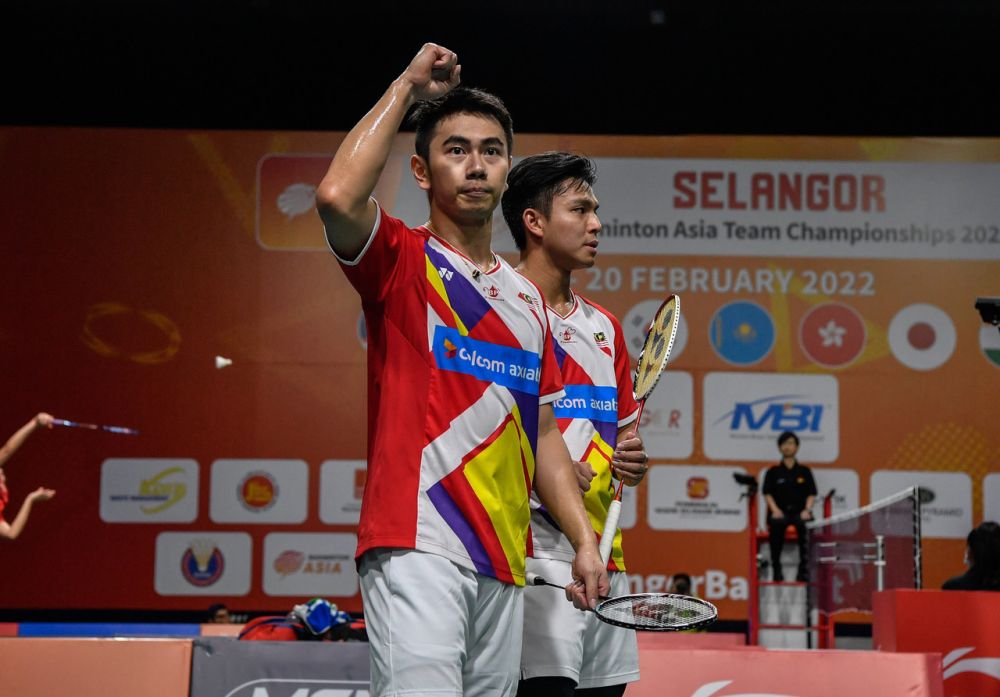 Sze Fei and Nur Izzuddin will next take on He Ji Ting-Tan Qiang of China at the All England 2022 in Birmingham tomorrow. u00e2u20acu201d Bernama pic