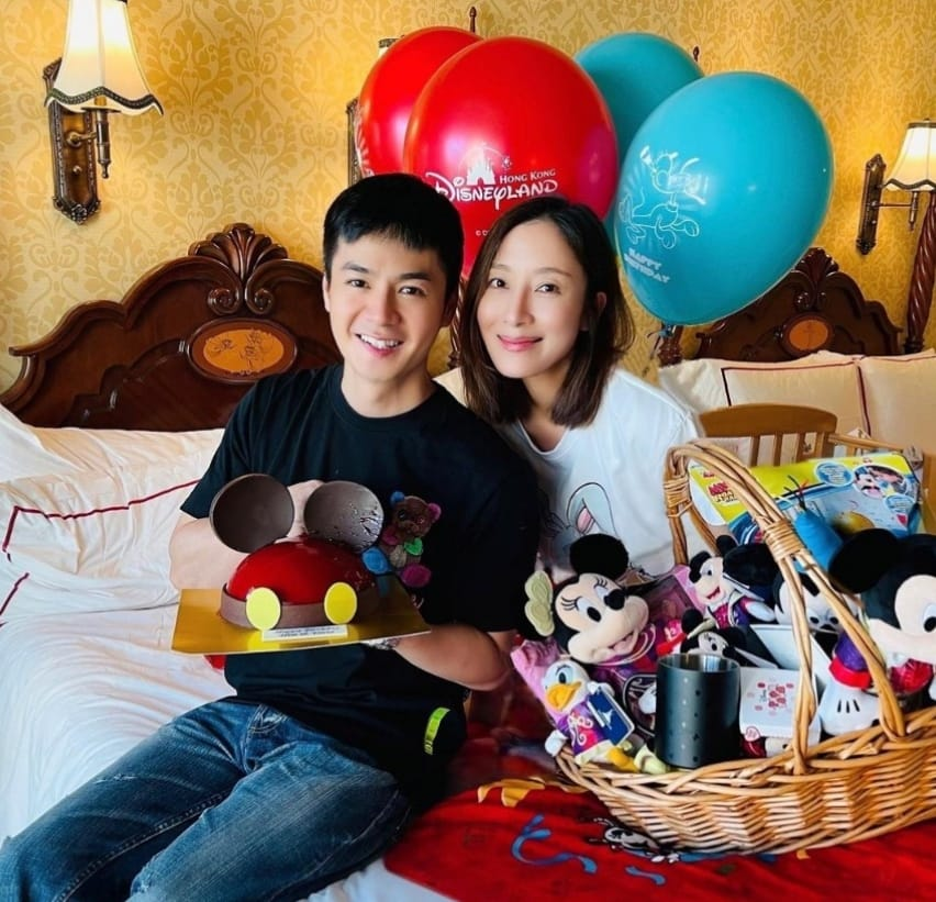 Hong Kong celebrity couple Him Law and Tavia Yeung decided to change their Chinese names for the sake of their daughter's happiness. u00e2u20acu201d Picture via Instagram