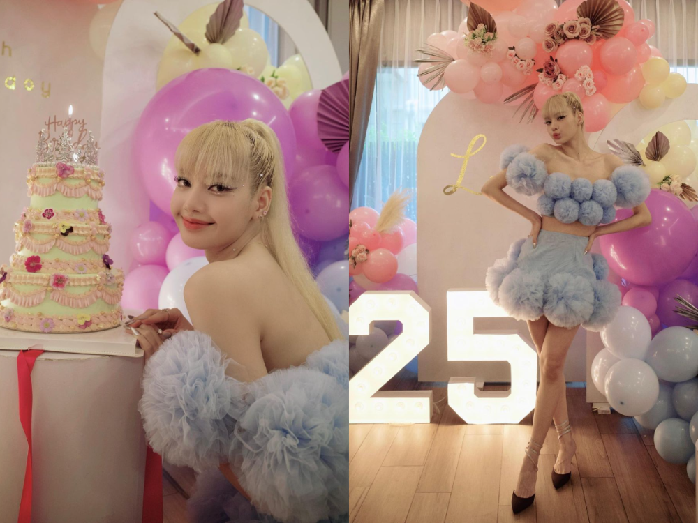 nLisa Manoban from Blackpink is celebrating her 25th birthday back home in Thailand. u00e2u20acu201d Picture via Instagramn