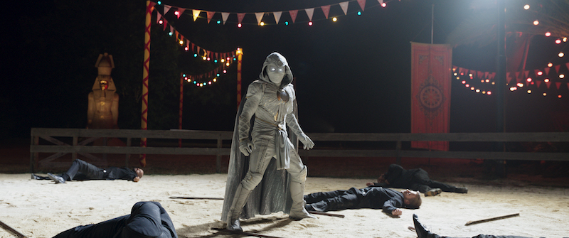 MCU is tapping into their darker side with the six-part limited series, Moon Knight. u00e2u20acu201d Picture courtesy of Disney