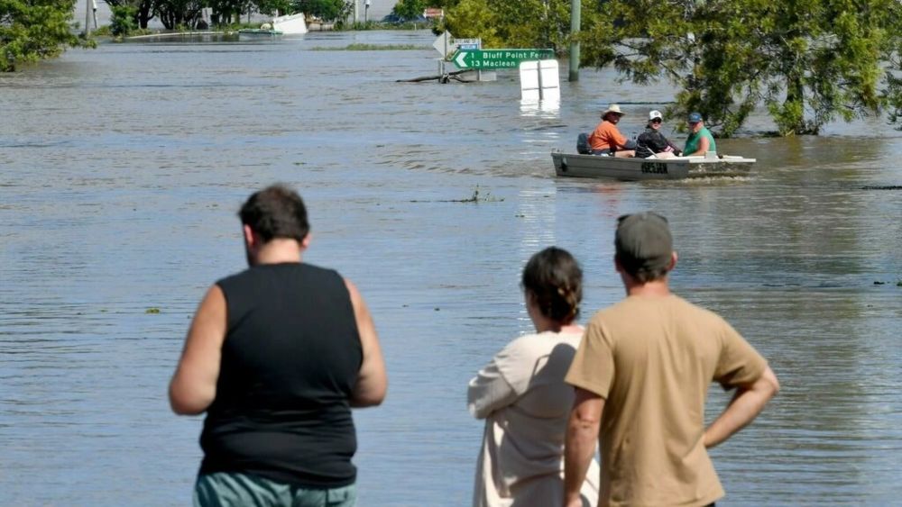 More downpours are forecast for areas of New South Wales which last week were hit by record flooding. u00e2u20acu201d AFP file pic