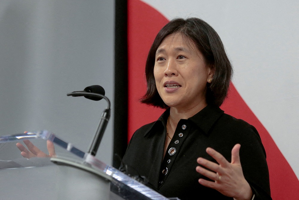 US Trade Representative (USTR) Katherine Tai stressed that the US strategy must now u00e2u20acu02dcexpand beyond only pressing Chinau00e2u20acu2122 into abandoning trade practices Washington views as unfair. u00e2u20acu2022 Reuters pic
