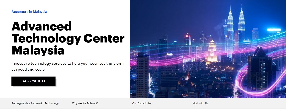 Accenture is offering 2,000 IT jobs under its Advanced Technology Centre in Malaysia. u00e2u20acu201d Screencap from www.accenture.com/my-en