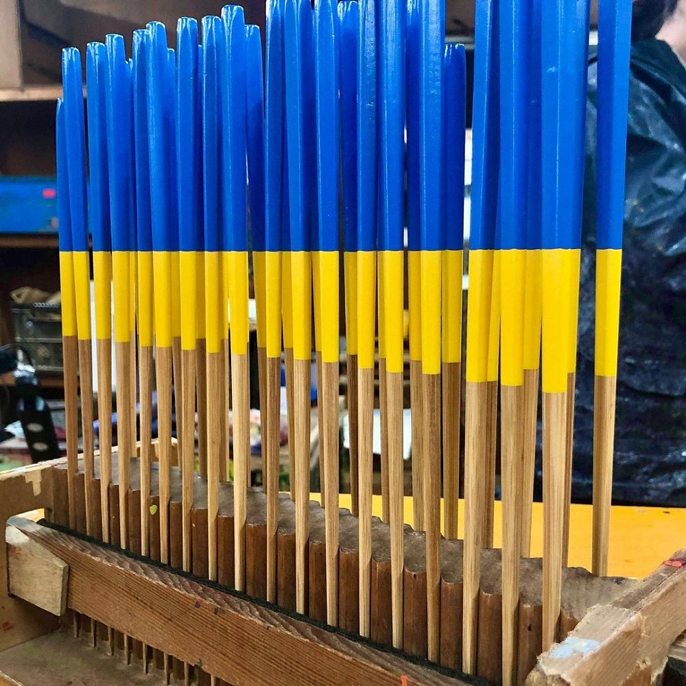 u00c2u00a51,000 (RM36.26) from each pair of u00e2u20acu02dcChopsticks for Peaceu00e2u20acu2122 sold will be donated to the Ukrainian embassy in Japan. u00e2u20acu2022 Picture from Instagram/Yamachiku