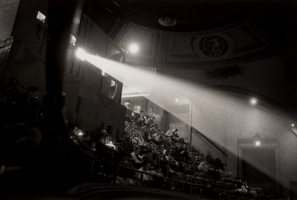 Among the lots offered at Christieu00e2u20acu2122s is u00e2u20acu02dc42nd street movie theatre audience, N.Y.Cu00e2u20acu2122 (1958) by Diane Arbus. u00e2u20acu201d Picture courtesy of Christieu00e2u20acu2122s via ETX Studio 