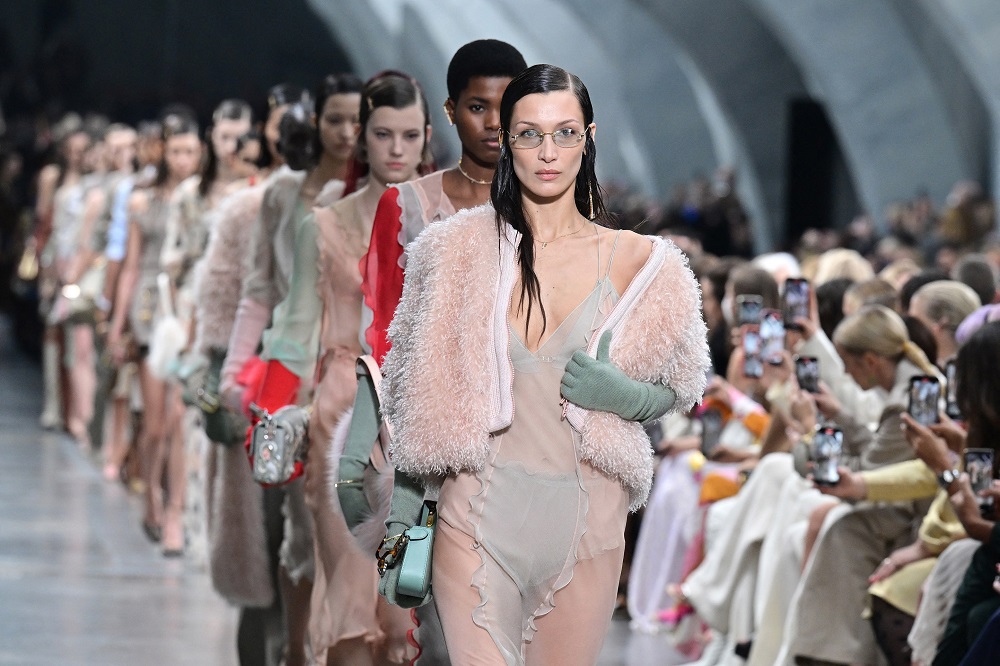Transparency will be everywhere from spring onwards and all through winter, as shown here by Fendi. u00e2u20acu2022 AFP pic