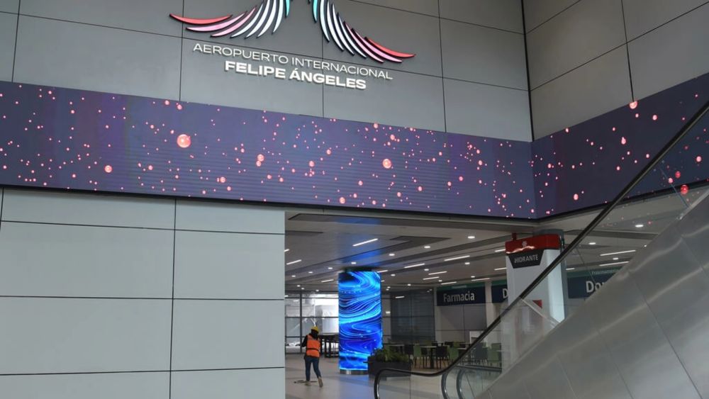 Felipe Angeles International Airport, located north of Mexico City, is one of President Andres Manuel Lopez Obradoru00e2u20acu2122s flagship projects. u00e2u20acu201d AFP pic