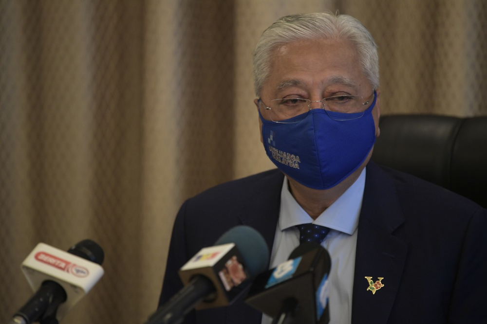 Prime Minister Datuk Seri Ismail Sabri Yaakob during a press conference at the Parliament building, March 23, 2022. u00e2u20acu201d Bernama pic 