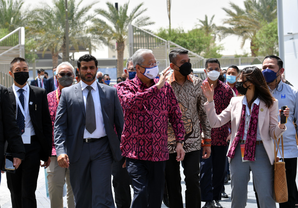 Prime Minister Datuk Seri Ismail Sabri Yaakob visits the Malaysian Pavilion at the Dubai Expo, March 30, 2022. u00e2u20acu201d Bernama pic 