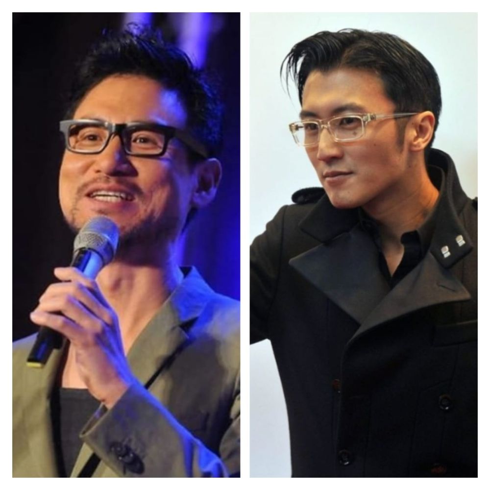 Hong Kong singer Jacky Cheung (left) will be acting alongside Nicholas Tse to help create jobs for the entertainment industry. u00e2u20acu201d AFP pic