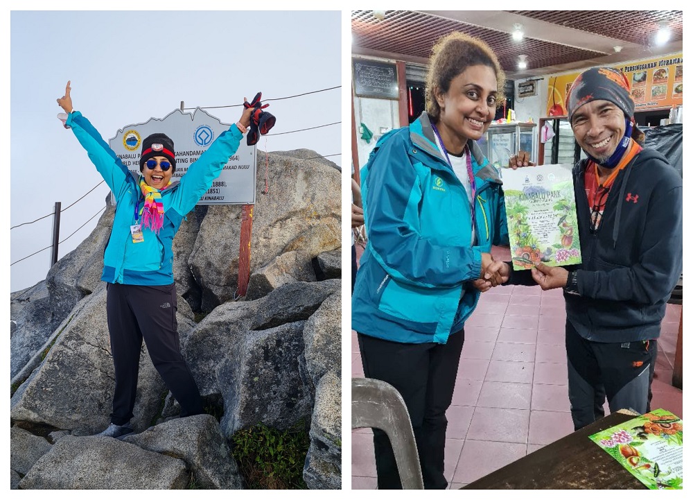 After completing her hike, Jamuna said that she is a changed person and has a more positive outlook on the challenges and tasks she has. u00e2u20acu2022 Picture via Facebook/JamunaKarmehen