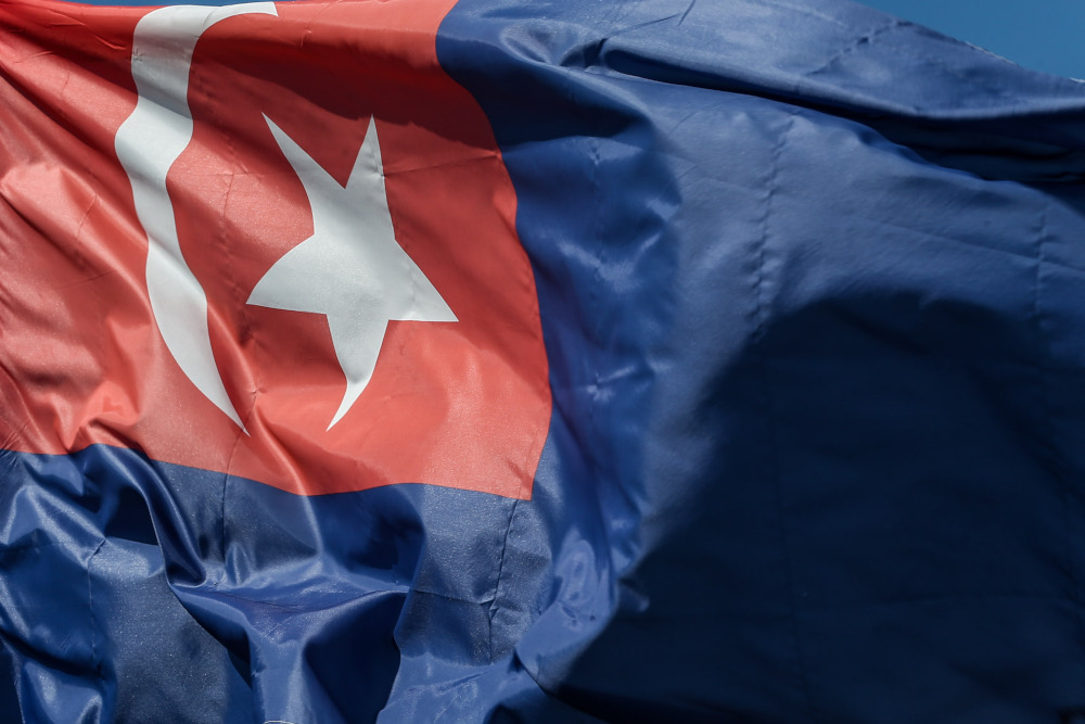 Johor flag, March 3, 2022. u00e2u20acu2022 Picture by Hari Anggara