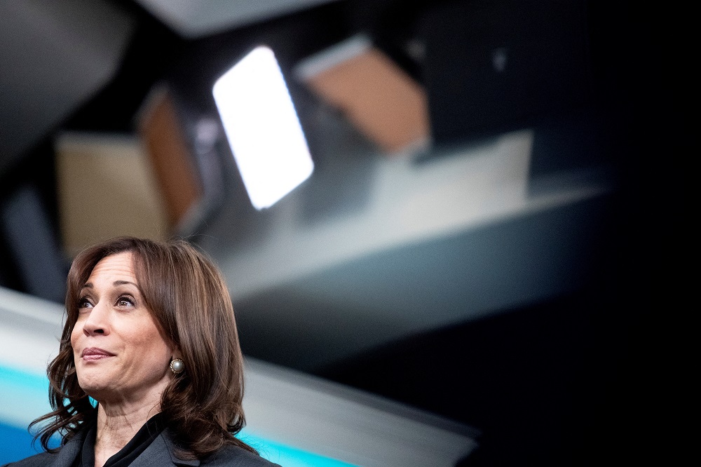 US Vice President Kamala Harris hosts the u00e2u20acu02dcEqual Pay Day Summitu00e2u20acu2122 at the White House in Washington March 15, 2022. u00e2u20acu2022 Reuters pic